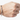pivoting double hinged half cuff is connected by elongated box links and finished with a carabiner lobster clasp
