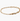 adjustable solid 18k gold bracelet consists of varying elongated open cable links