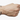 one 5mm rounded edge encompasses a flat edge cuff attached by a hinge to form a double cuff bracelet