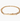 adjustable 18k multi-wrap bracelet consists of a 1.5mm ball chain that is disrupted by a 2" bar