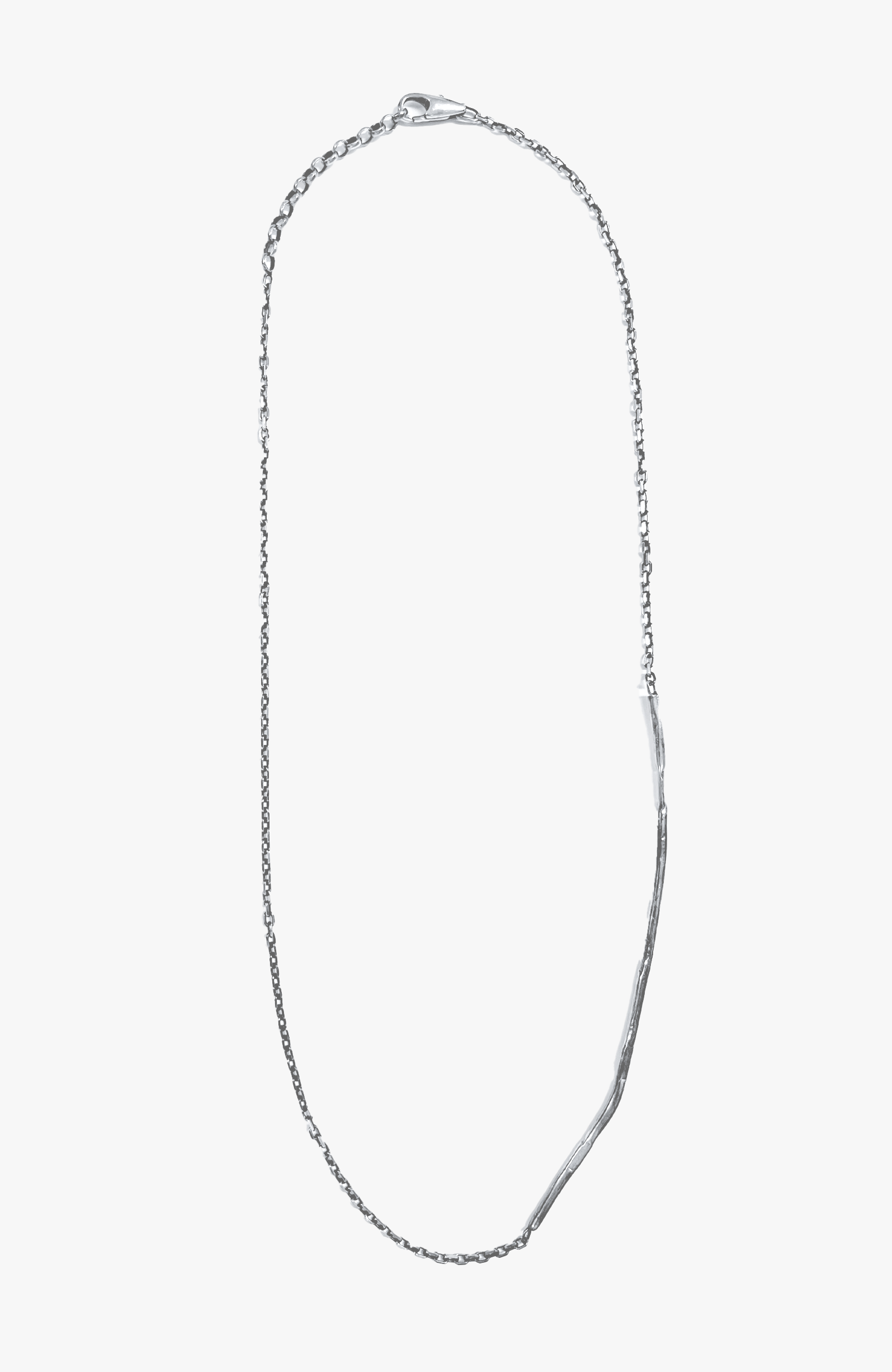 MIXED CHAIN / BEATEN BAR CHOKER 222 – titleofwork MIXED CHAIN / BEATEN BAR CHOKER 222 – titleofwork