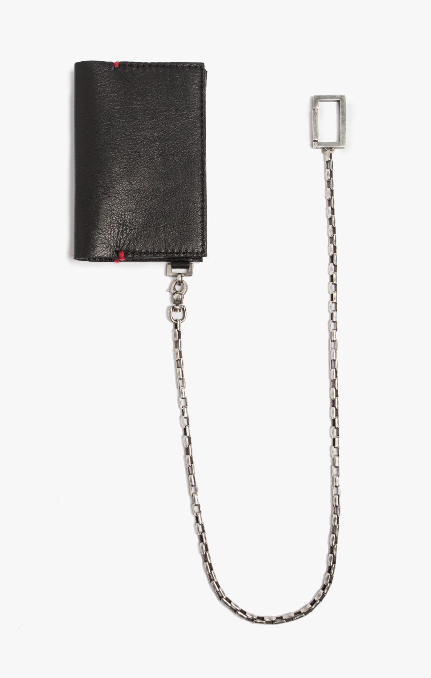 FOLDED WALLET W/ BOX CHAIN