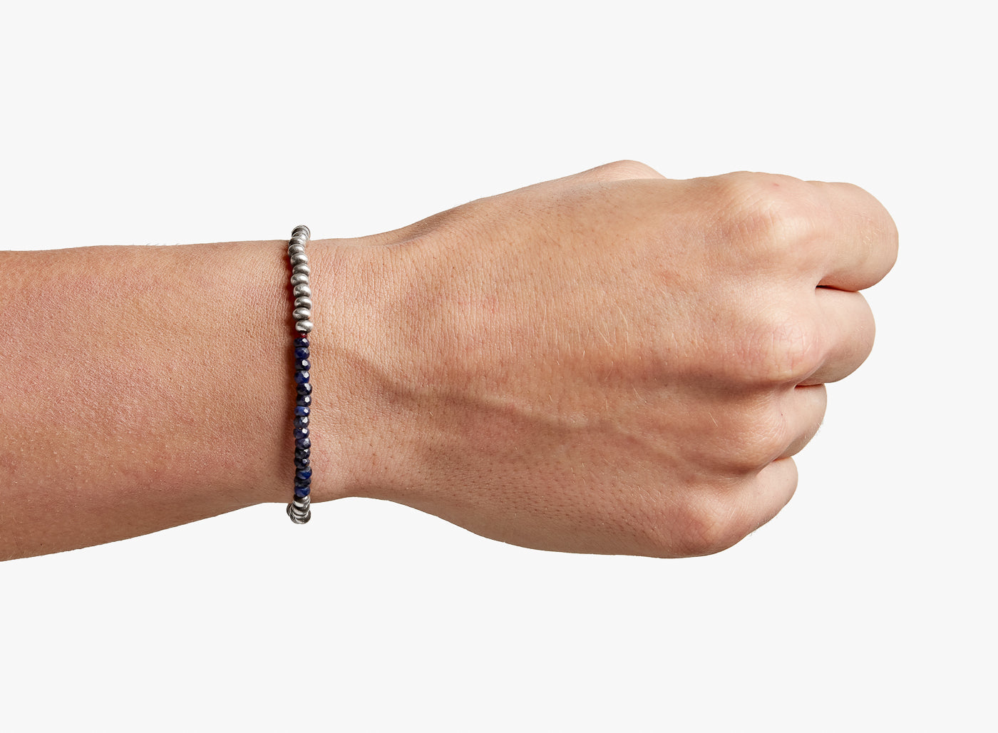 SAPPHIRE/ STERLING STONES BRACELET 306