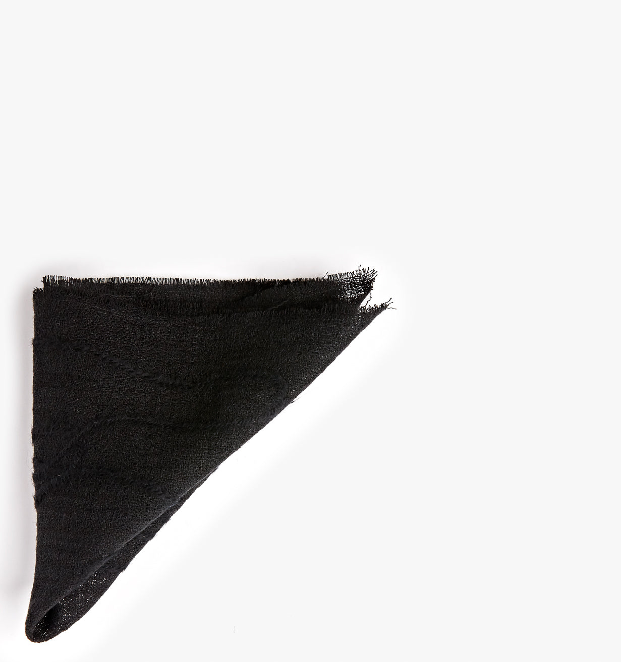 FELTED YARN POCKET SQUARE