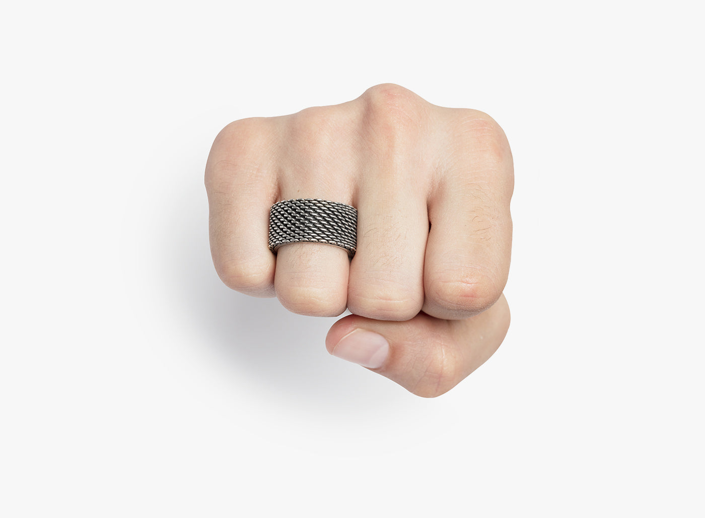 SOLID MESH RING 026