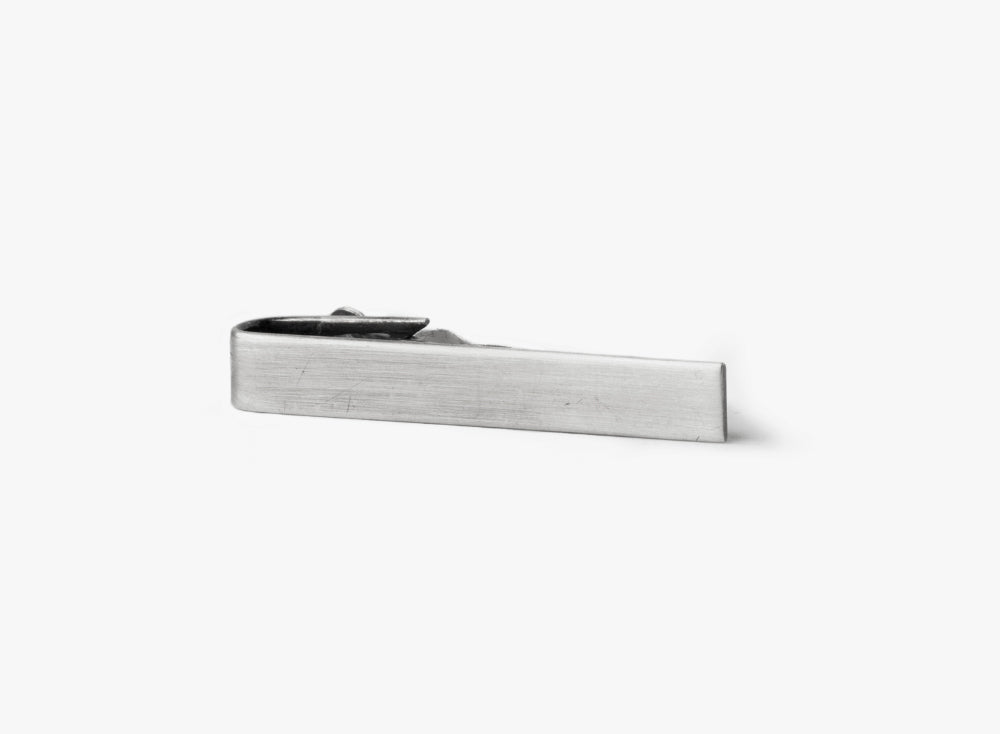 STERLING SOLID TIE CLIP