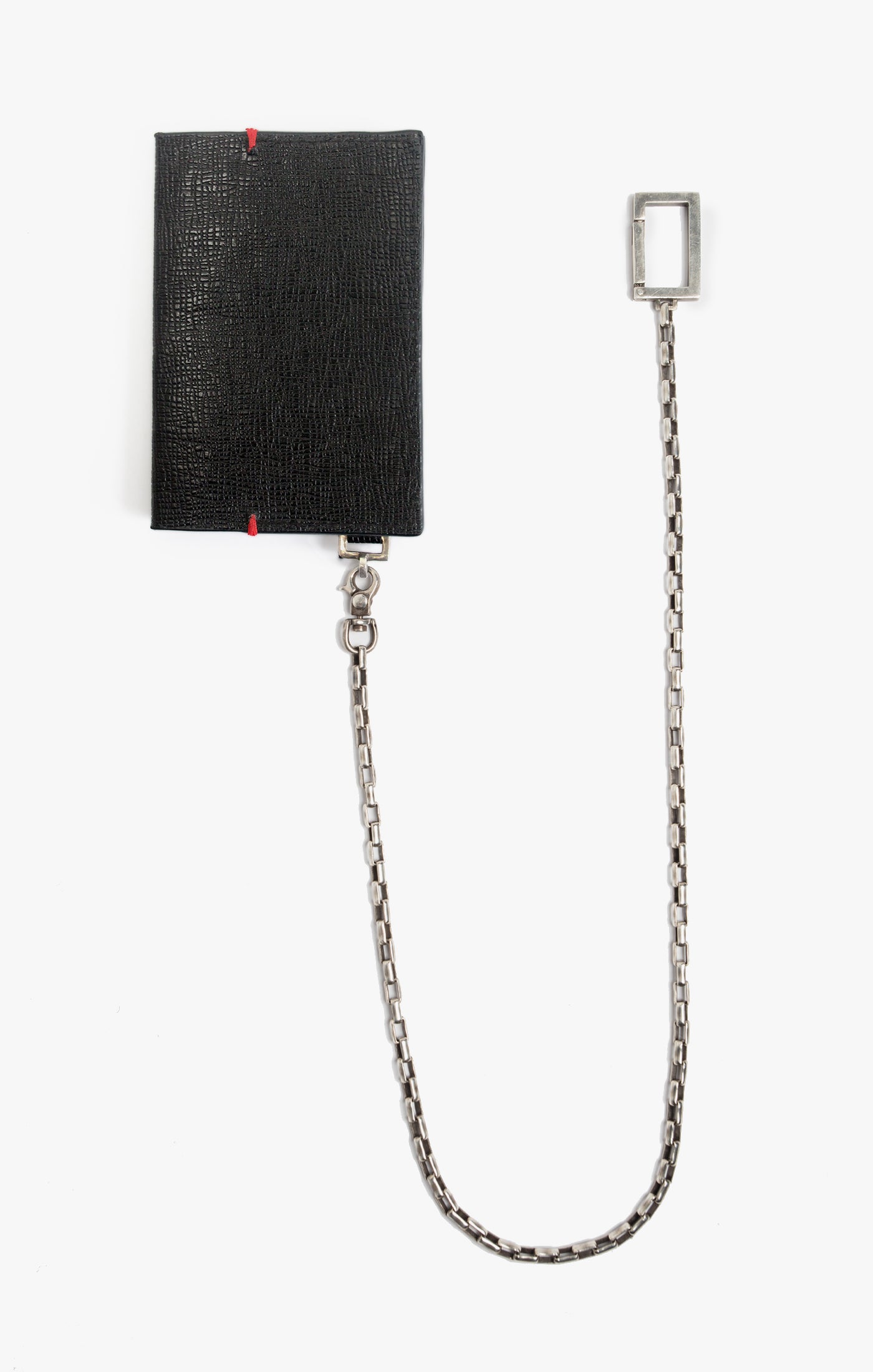 FOLDED WALLET W/ BOX CHAIN