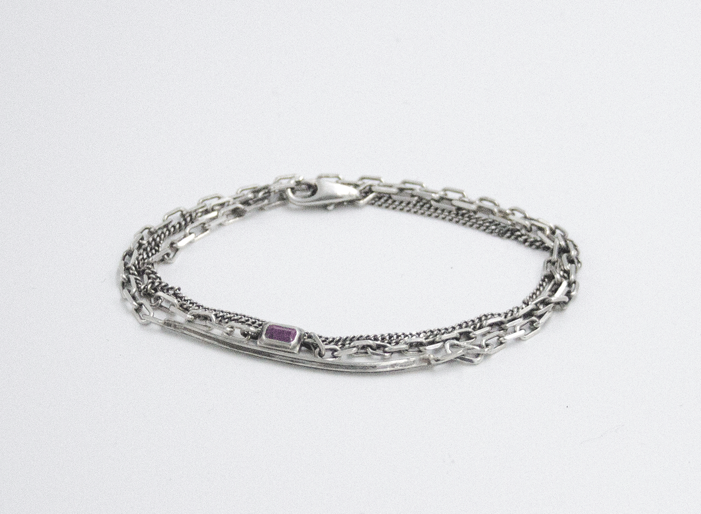 AMETHYST MULTI WRAP BRACELET 535