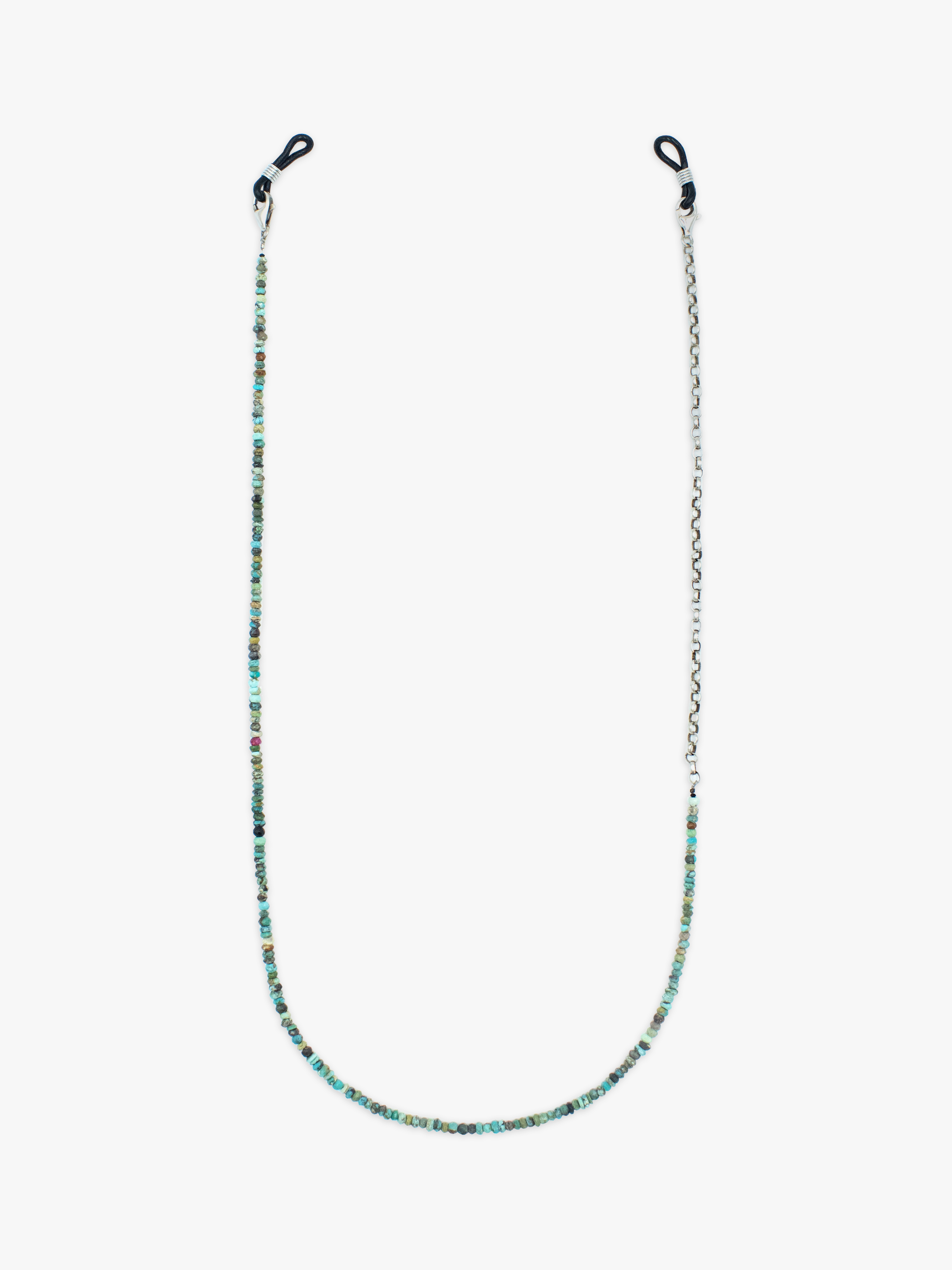 AFRICAN TURQUOISE SUNGLASS HOLDER / NECKLACE 003