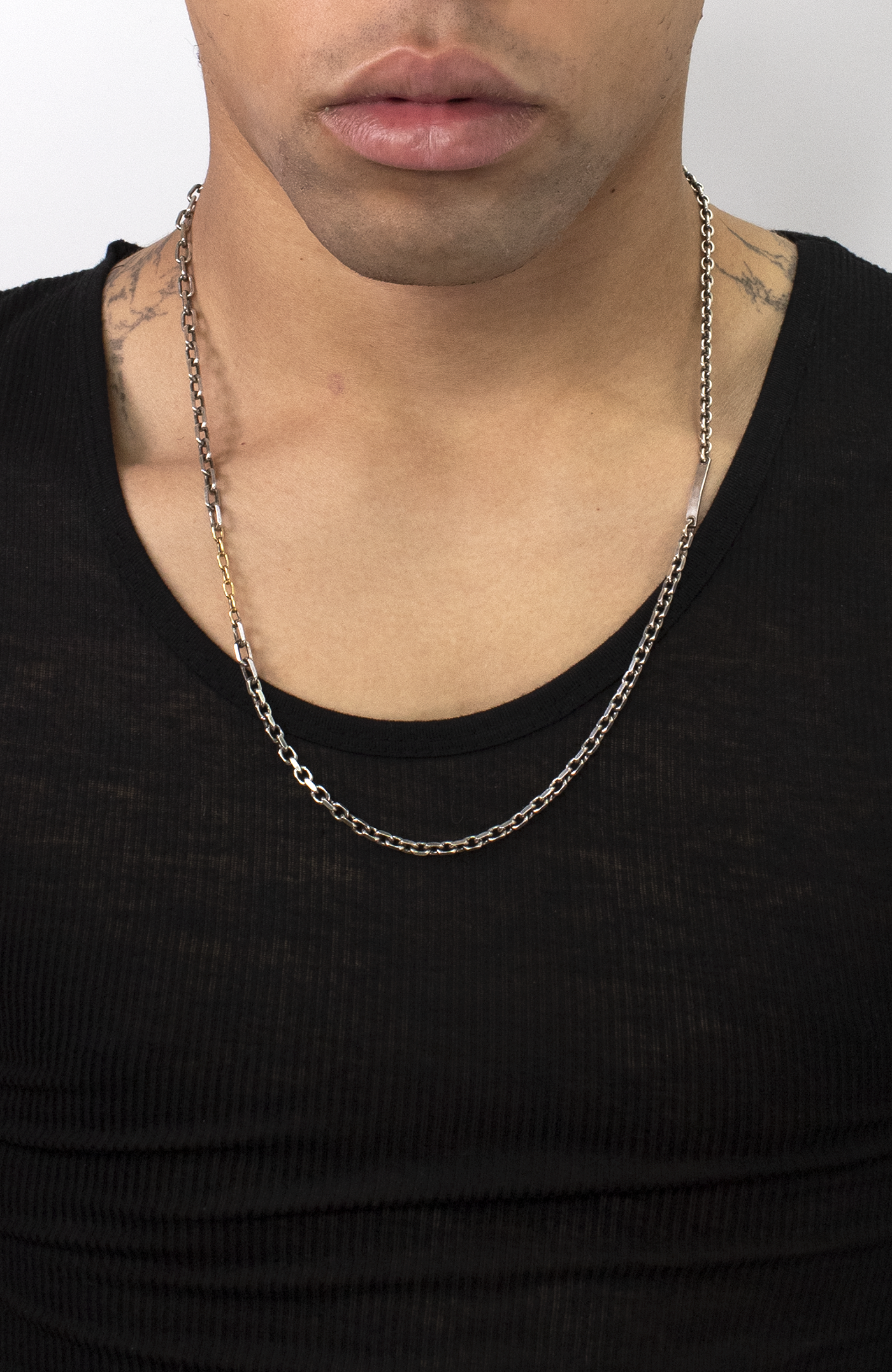 MULTI-LINK / 18K GOLD NECKLACE 240