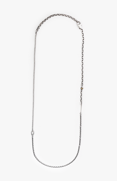 MIXED CHAIN NECKLACE / 18K RING 211 – titleofwork