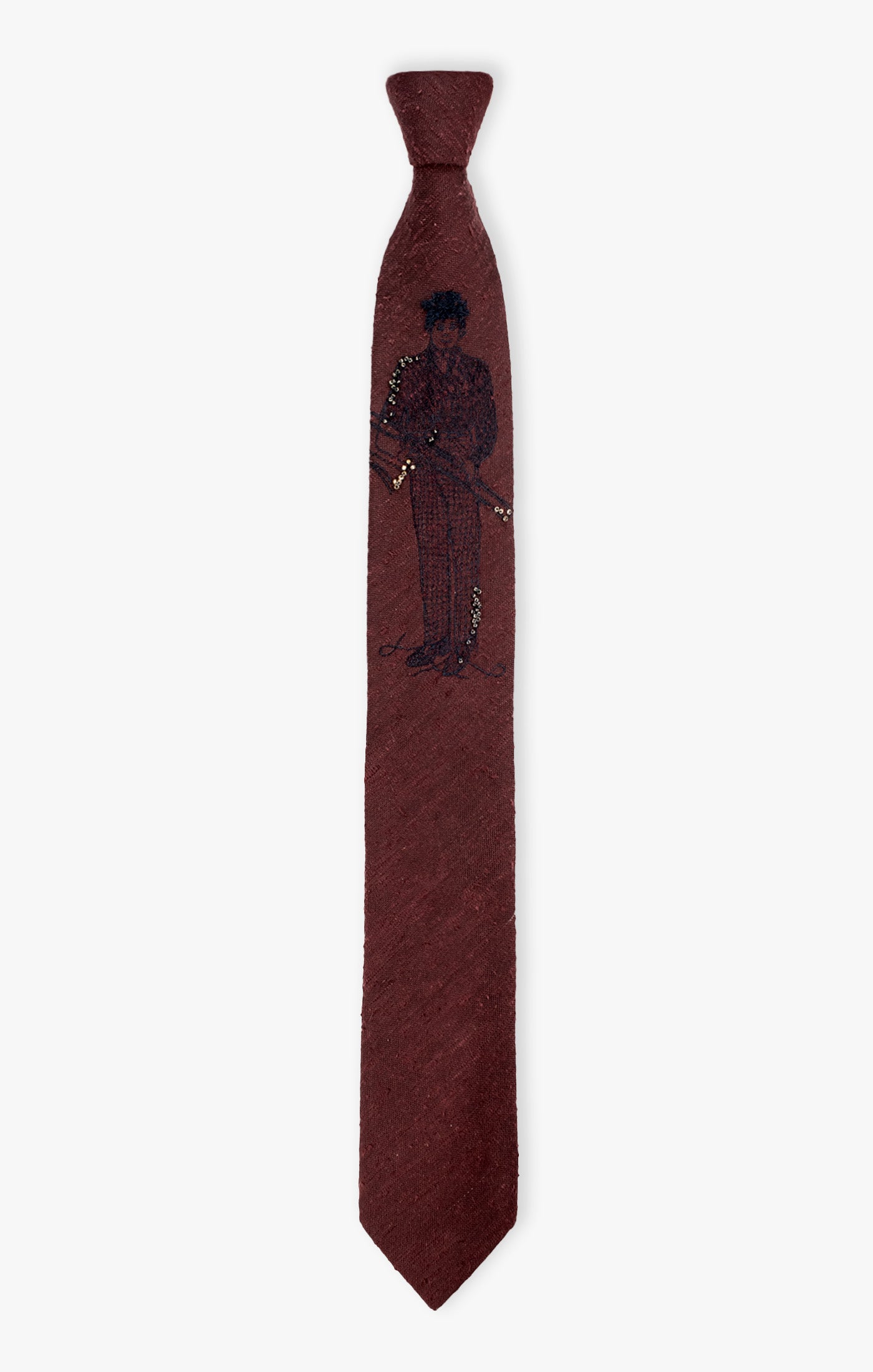 MAN W/ TROMBONE NECKTIE 1436