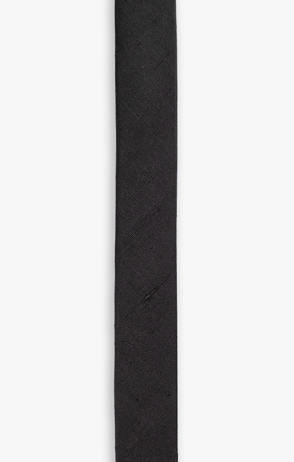 'SKINNY' 1.25" NECKTIE BLACK 1447