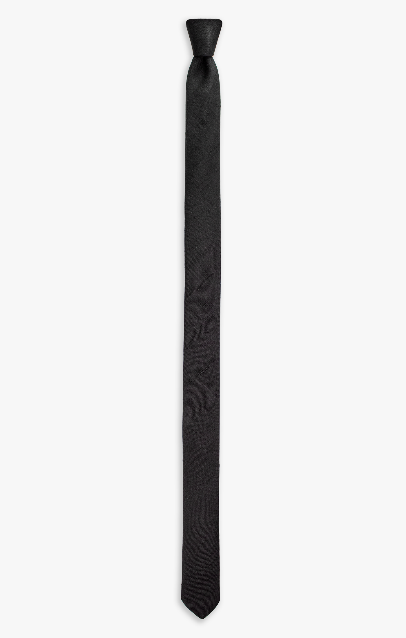 'SKINNY' 1.25" NECKTIE BLACK 1447