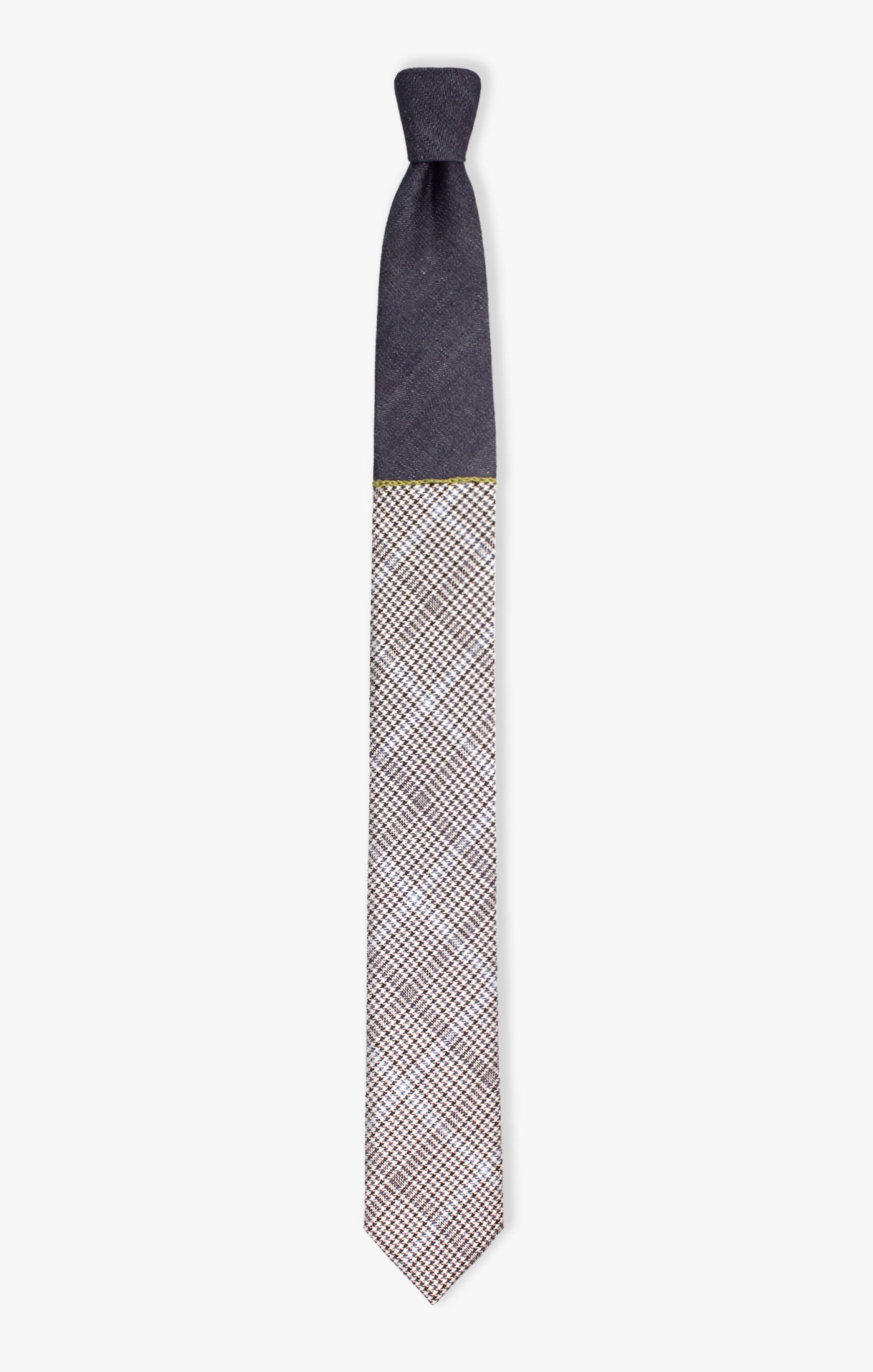 DARK DENIM STRIPED NECKTIE 1454