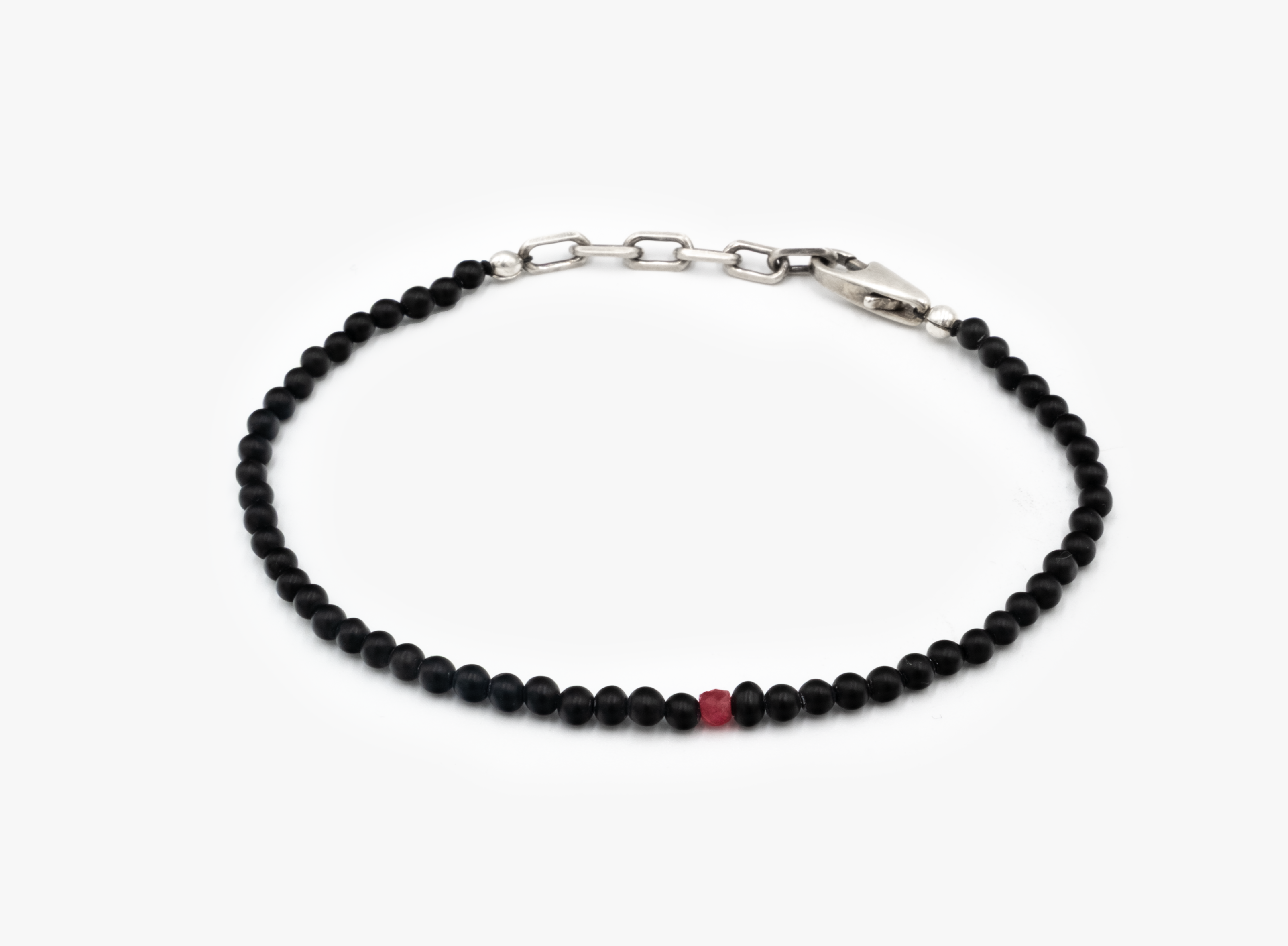 BEADED STONES ONYX BRACELET 287