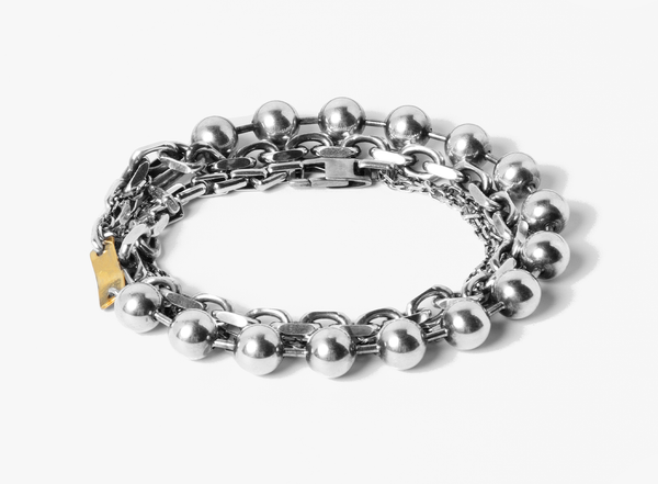 BALL CHAIN TRIPLE WRAP 436 – titleofwork