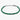 this adjustable beaded emerald stone braclet is disrupted by a sile sterling bead