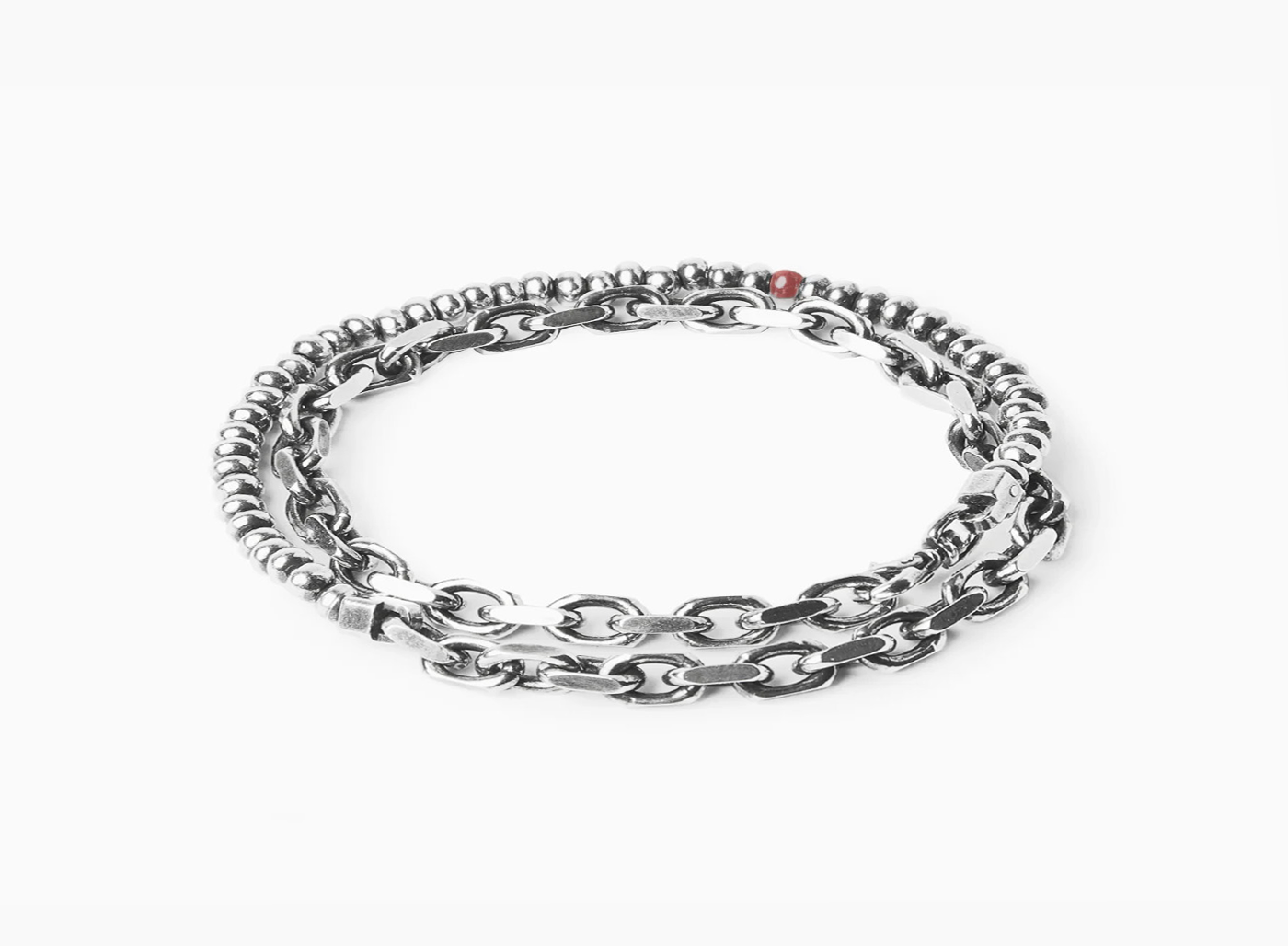 DOUBLE WRAP 5MM BEADED BRACELET 213