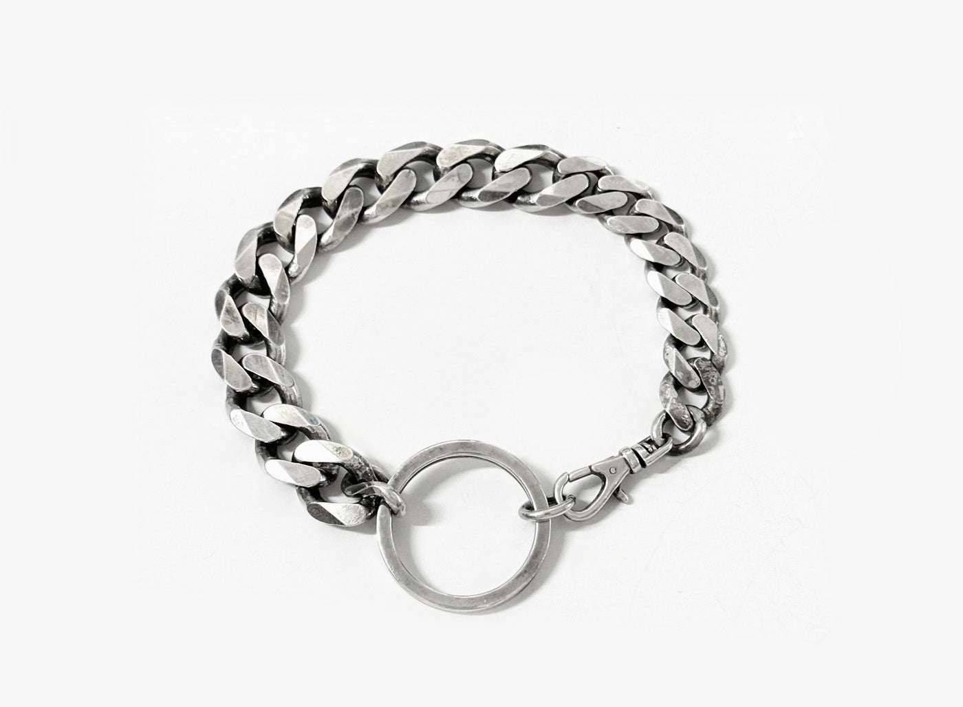 15mm Curb Link Key Chain 018