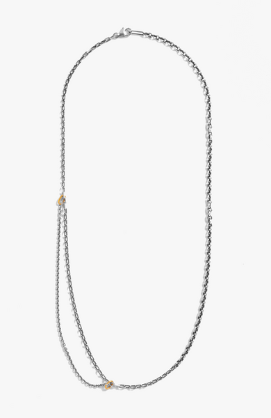 【完売品】316L Anchor Lncs Necklace ne181-double-cable-anchor-