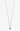 delicate curb chain necklace features a slim sculpted bar accent and an etched silver charm