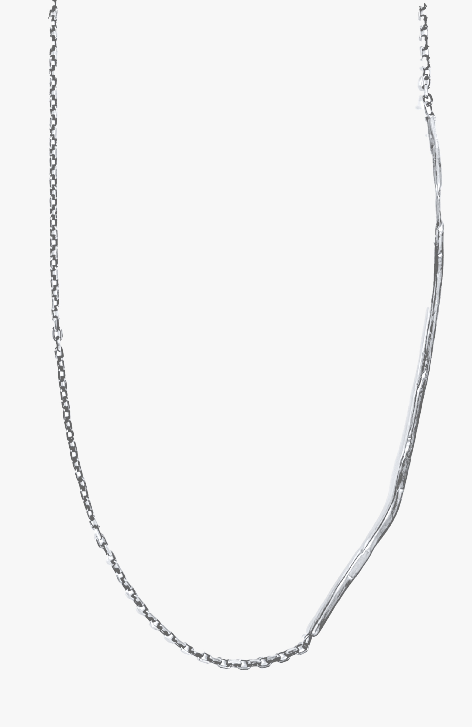 MIXED CHAIN / BEATEN BAR CHOKER 222 – titleofwork MIXED CHAIN / BEATEN BAR CHOKER 222 – titleofwork