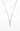 STERLING BAR / INSET RUBY NECKLACE 239