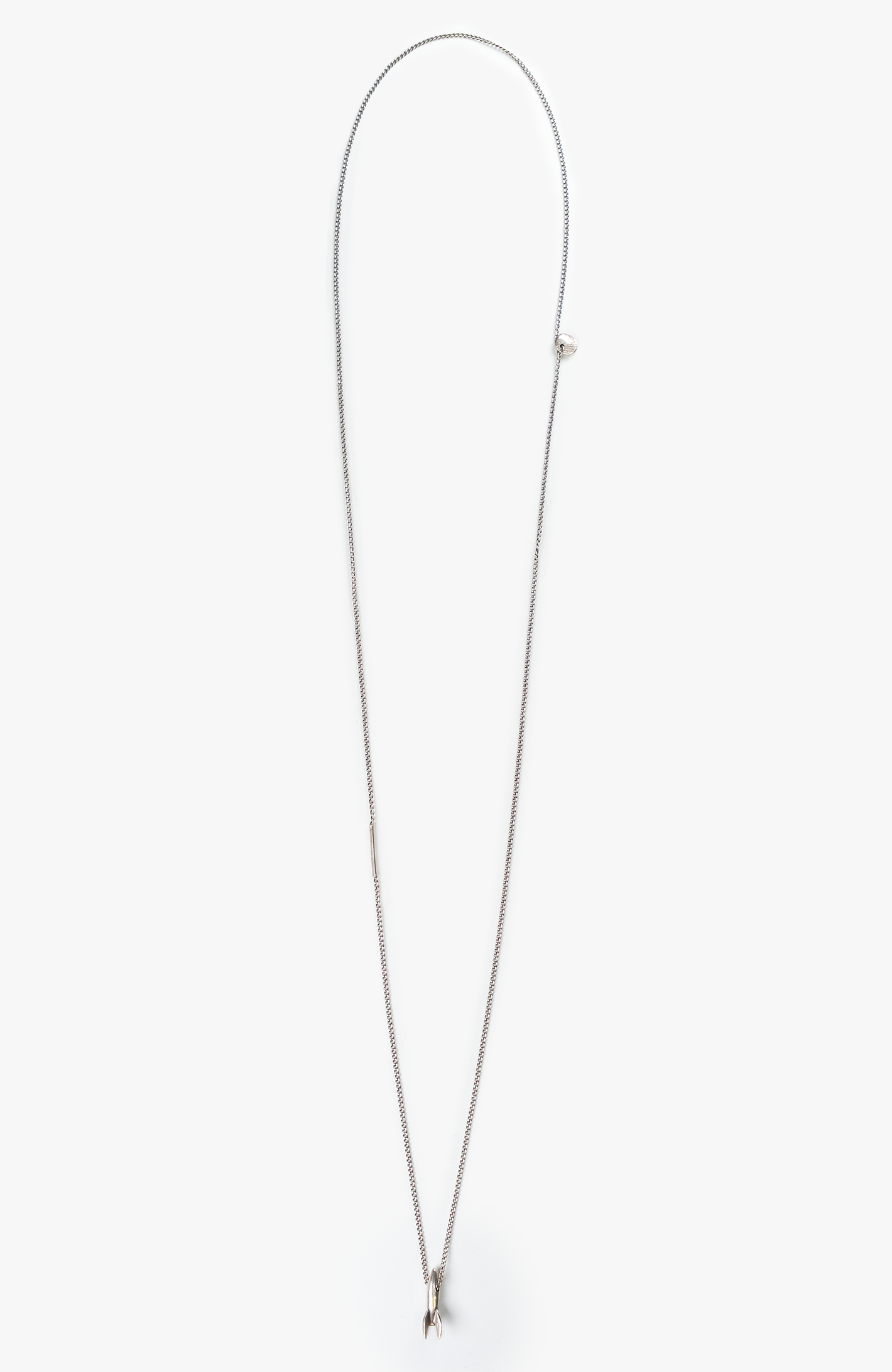 RETRO ROCKET W/ RUBY AMULET NECKLACE 040