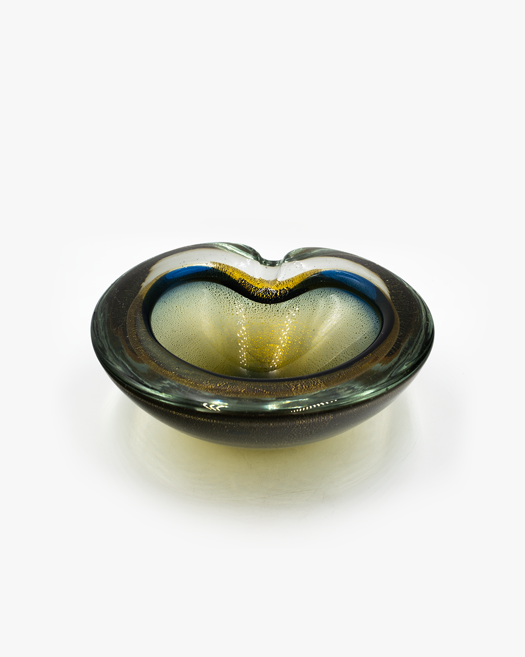 MURANO AVENTURINE ASHTRAY
