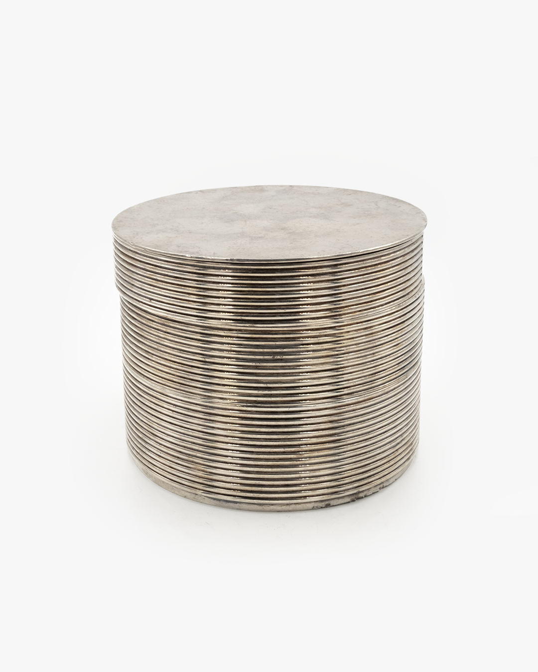 CHRISTOFLE 3 TIERED SILVER PLATED JEWELRY BOX