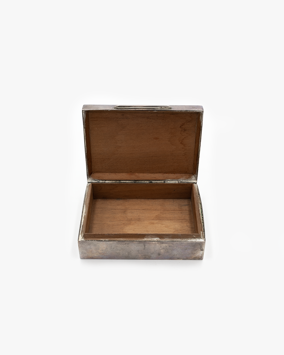 ENGLISH COFFERED CIGARETTE BOX