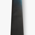 a spray painted technique is utilized in creating this rubberized ombre necktie on an imported silk satin