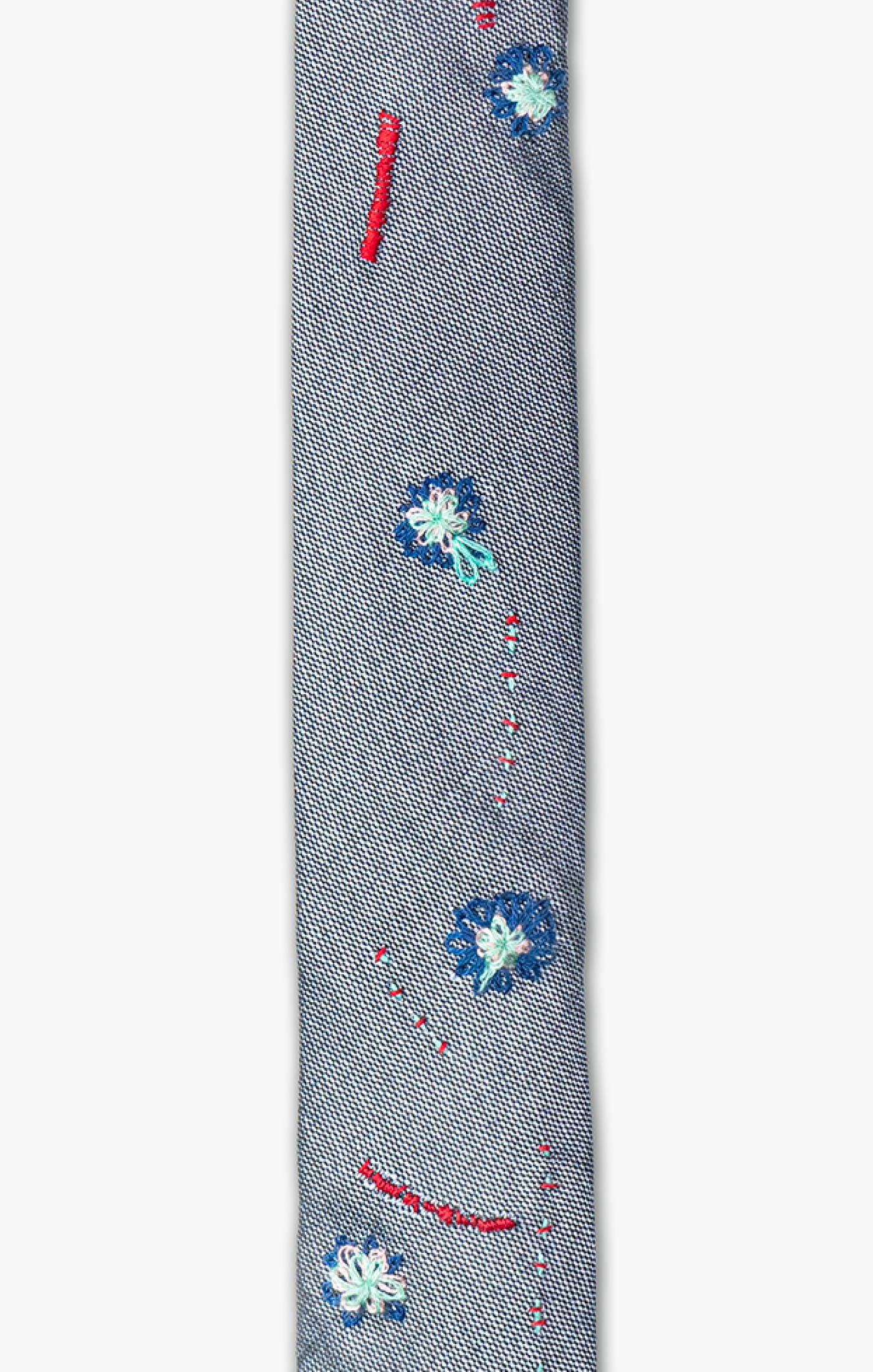 DOODLE FLOWERS NECKTIE 1189