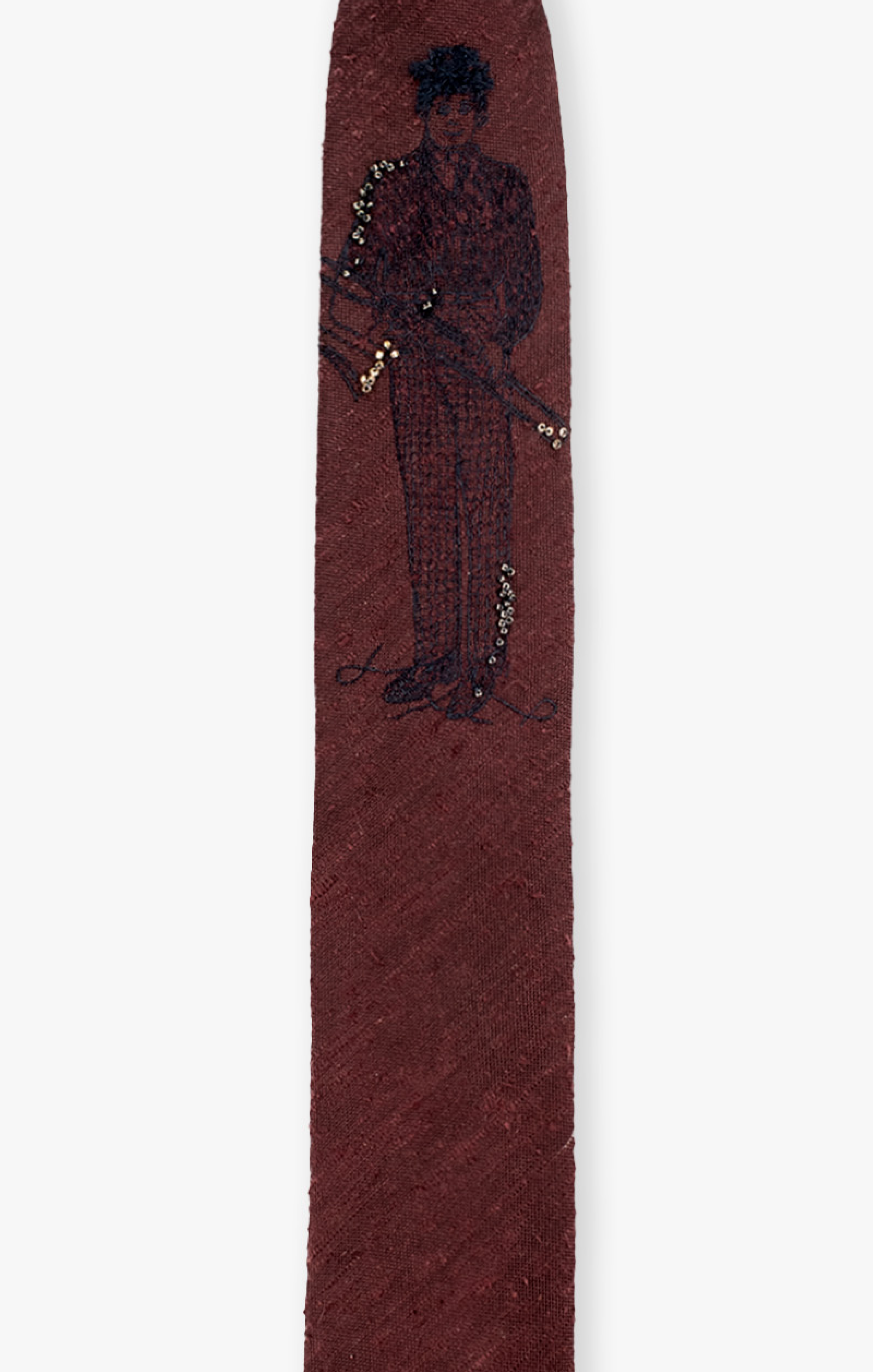 MAN W/ TROMBONE NECKTIE 1436