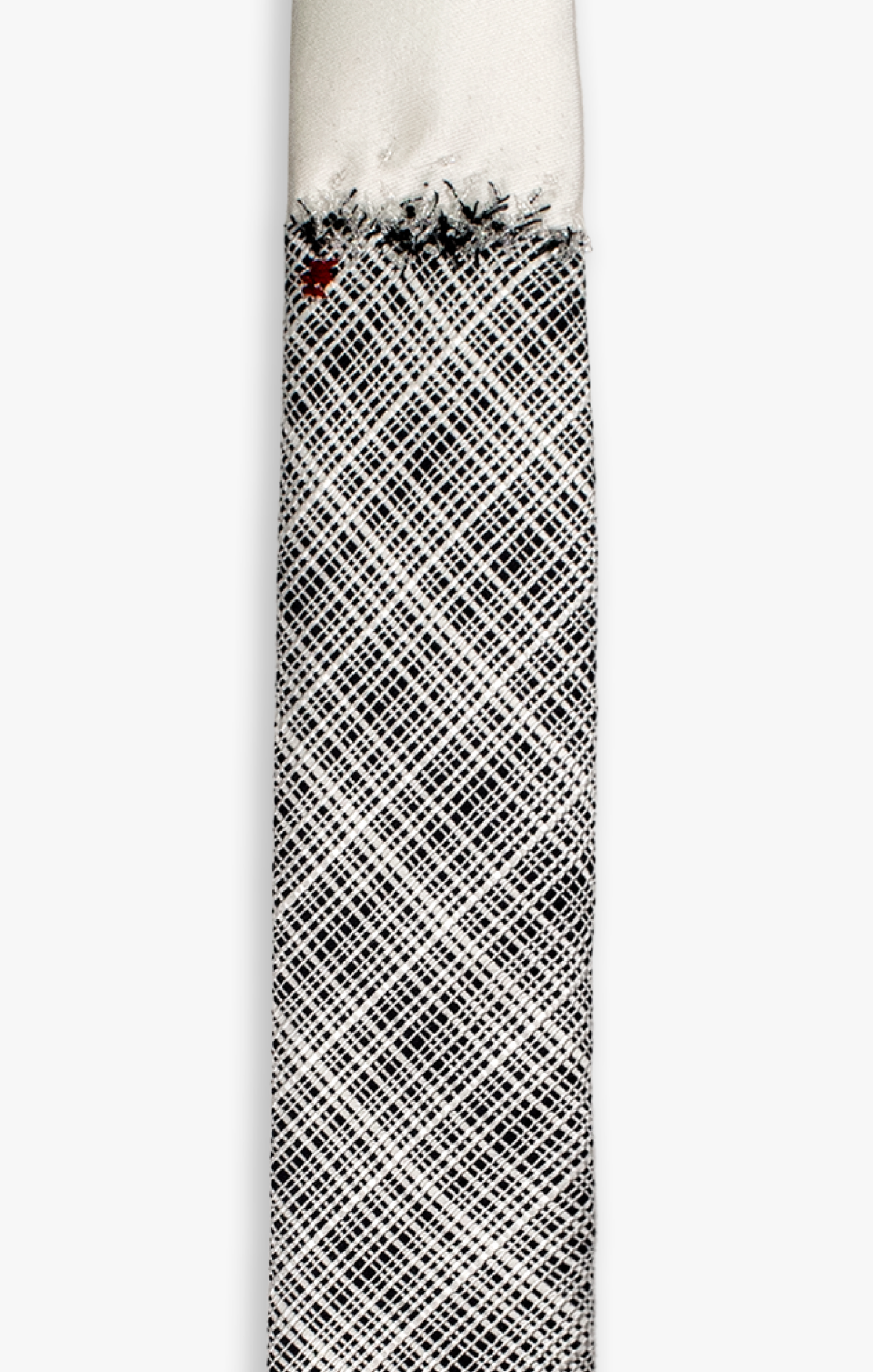 'BLOOD STAIN' ON PLAID NECKTIE 1470