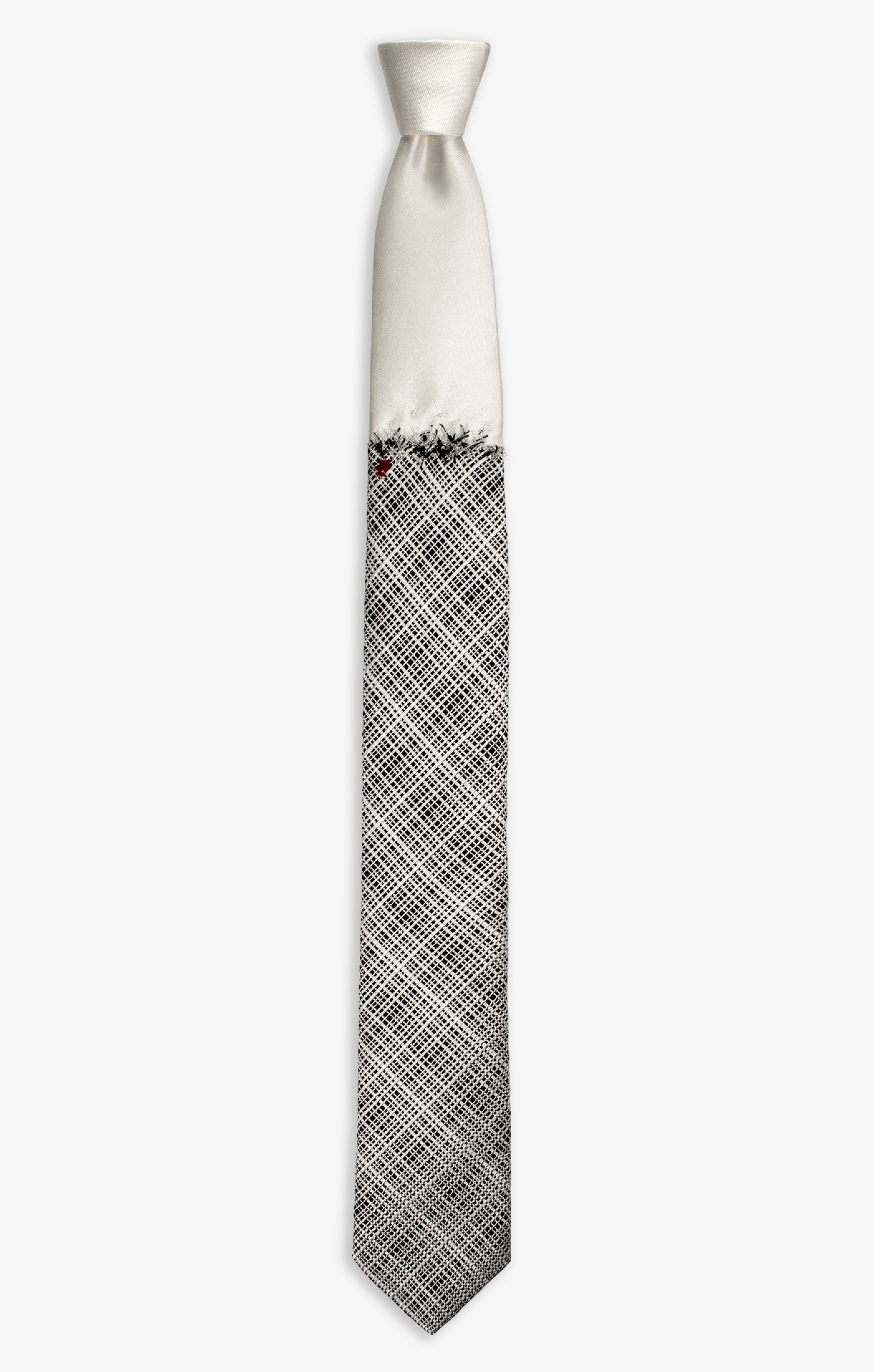 'BLOOD STAIN' ON PLAID NECKTIE 1470
