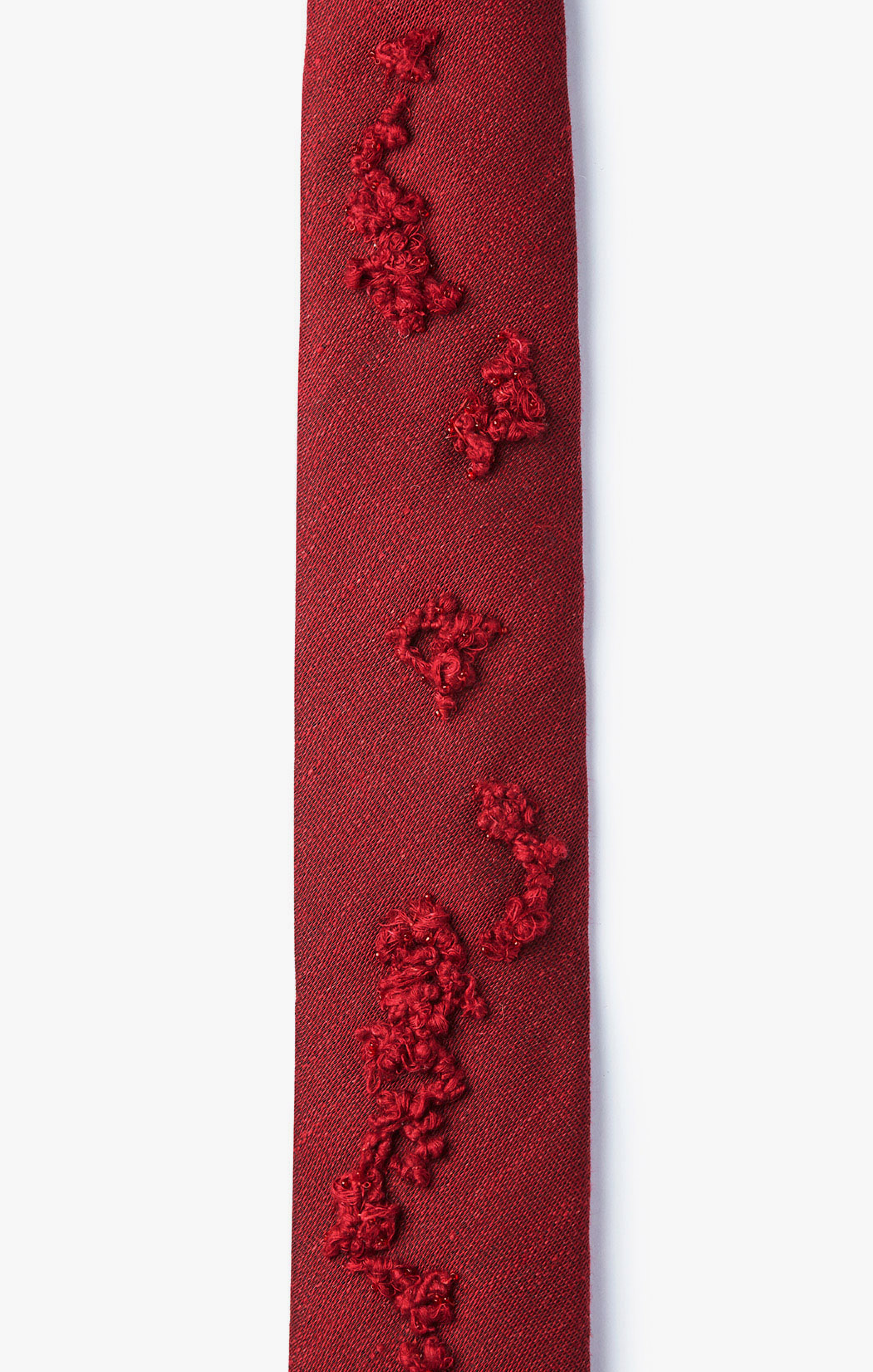 TONAL THREADED KNOTS NECKTIE 870
