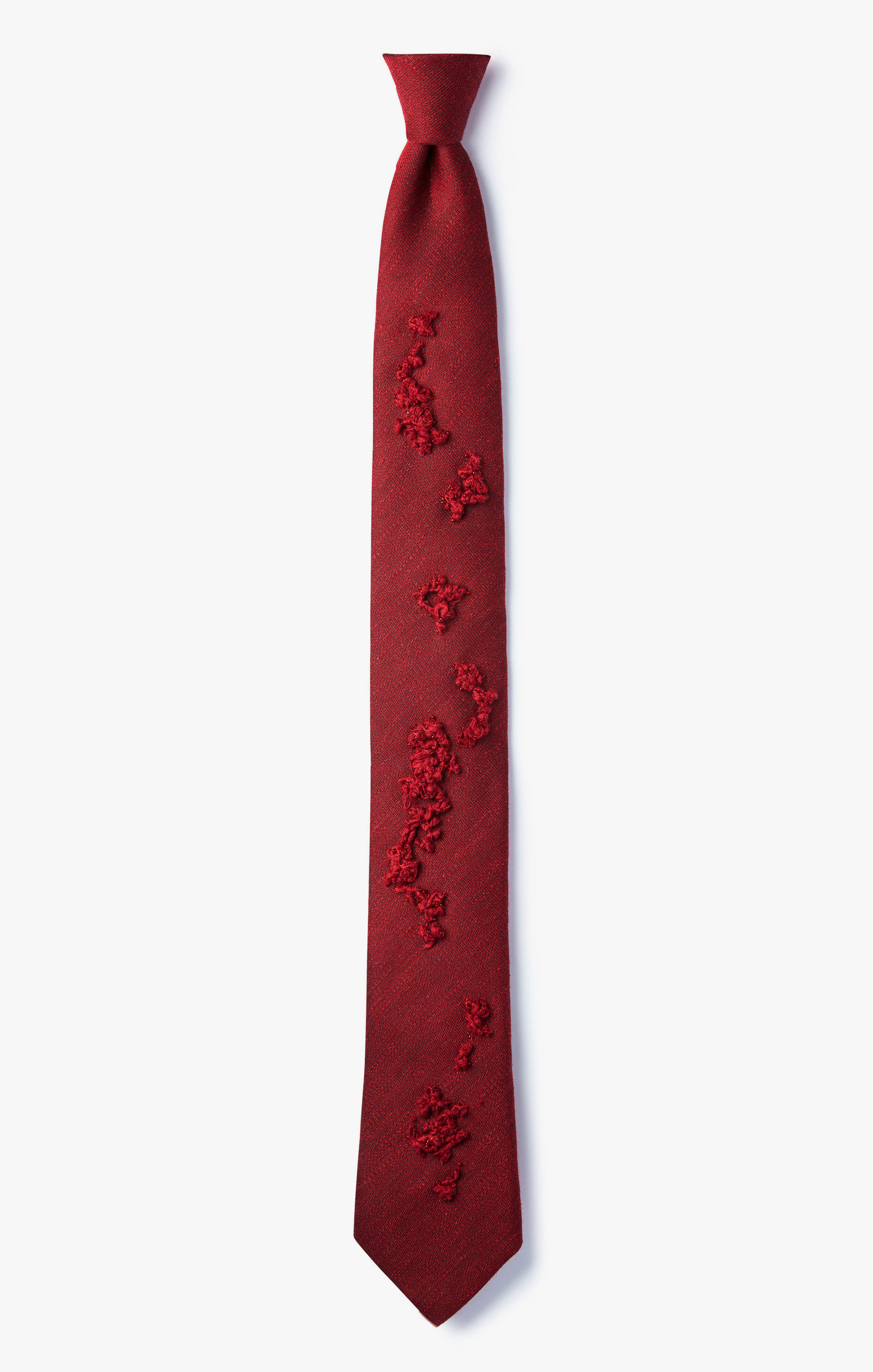 TONAL THREADED KNOTS NECKTIE 870