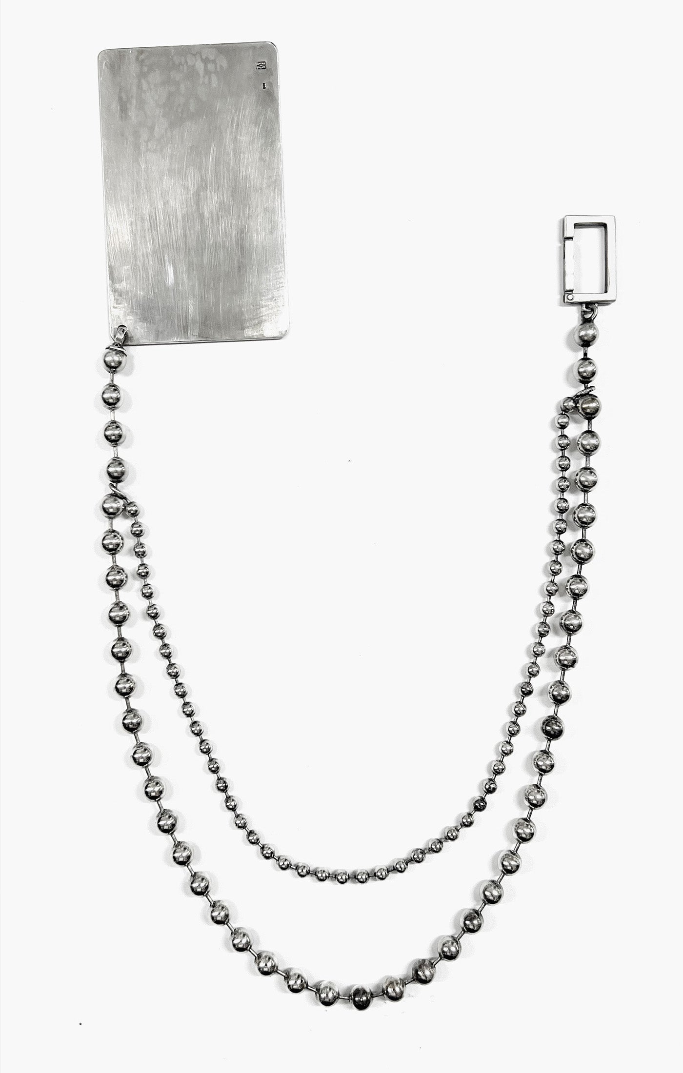 DOUBLE BALL WALLET CHAIN 030