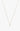 title of work 3/4" hand forged 18k gold bar hangs from a 1.2mm solid bead chain