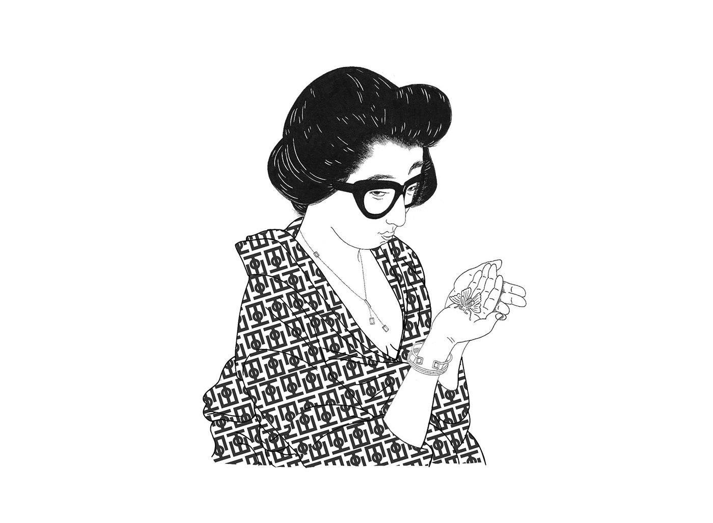 ORIGINAL ILLUSTRATION:  SASHIMI