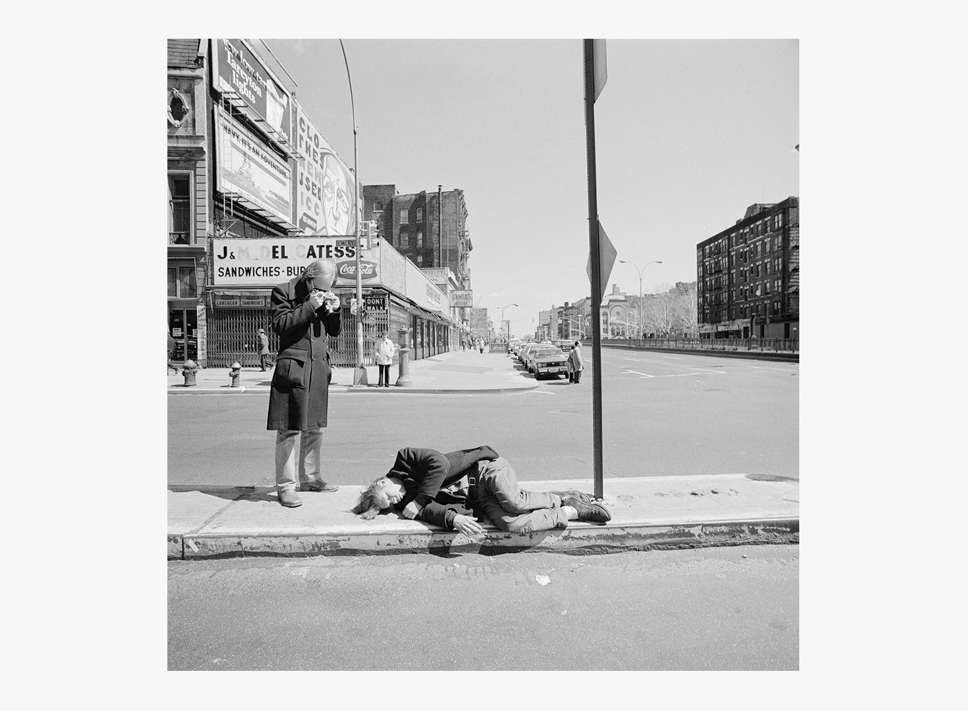PHOTOGRAPHING ON THE BOWERY PRINT