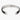LEATHER CUFF 126: the balance of firm and malleable is illustrated in this 10mm hand-braided leather band that is riveted onto a sterling cuff