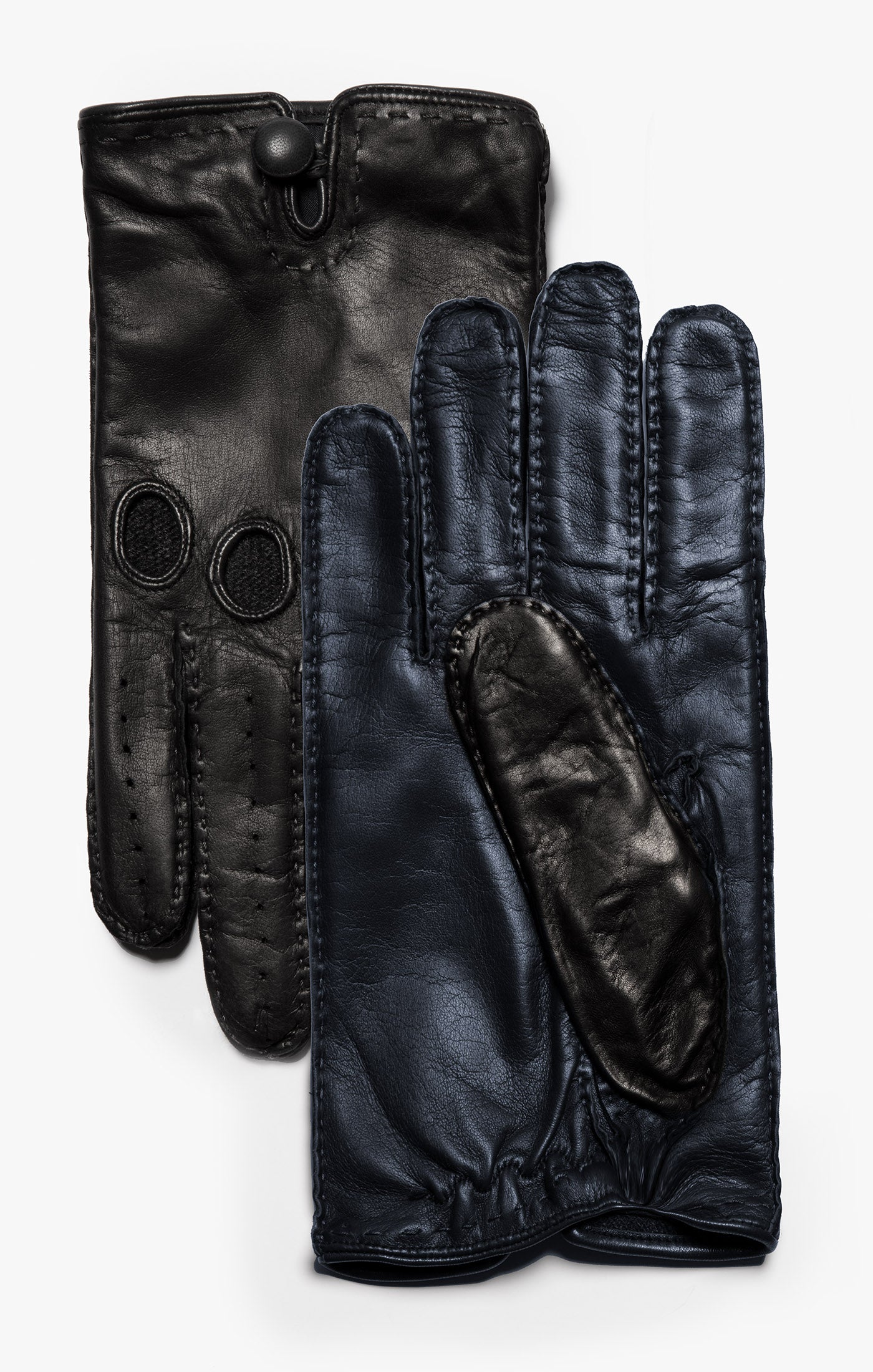 2 TONE LEATHER GLOVES