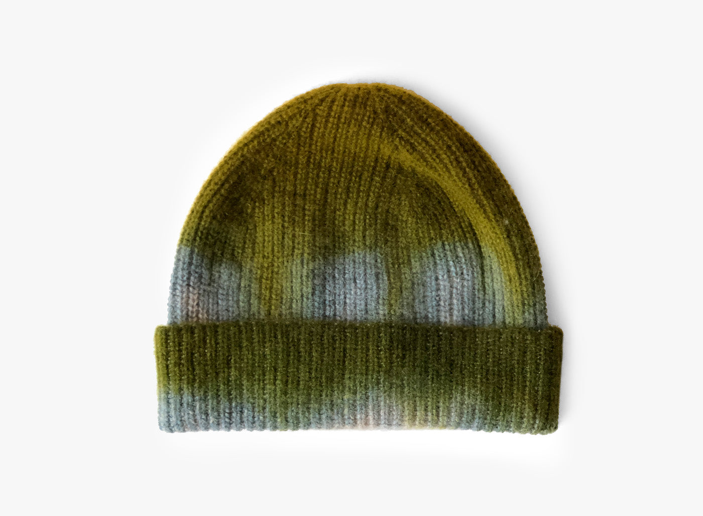 SHIBORI DYED CASHMERE HAT