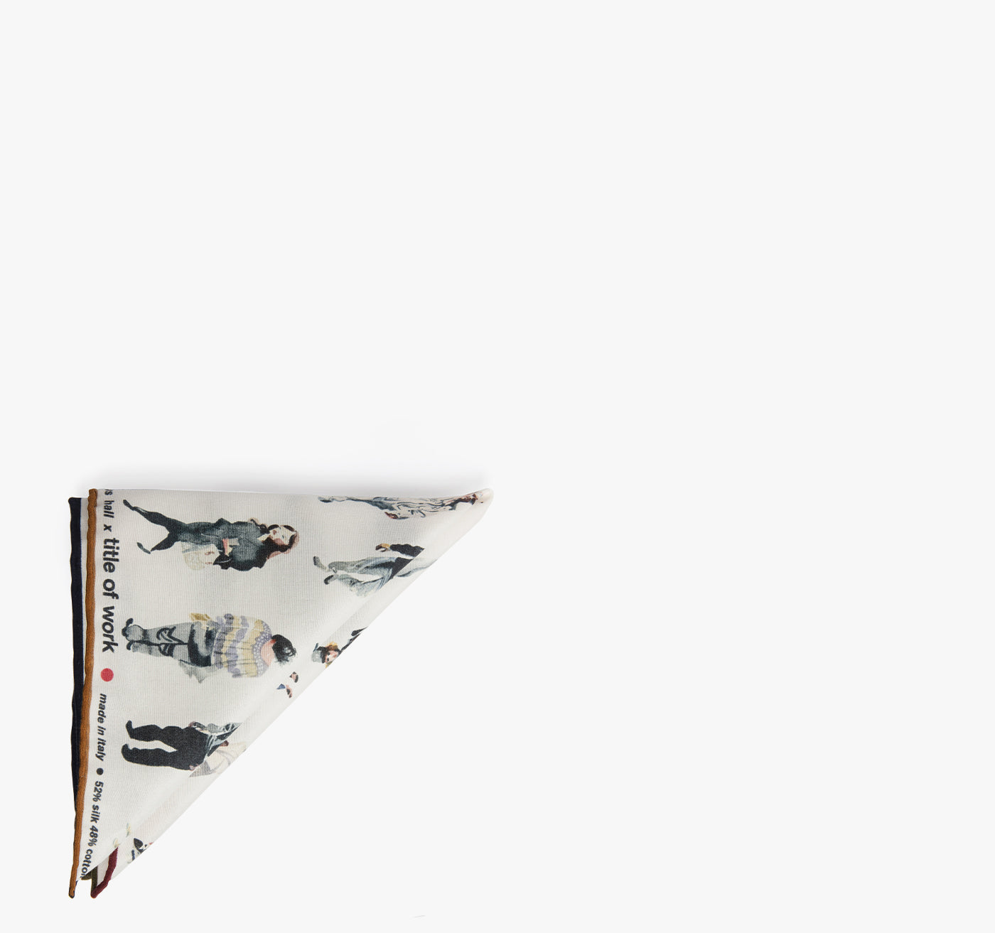 MARCELLUS HALL POCKET SQUARE