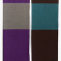 lush, reversible limited edition cashmere and silk scarves are custom woven in piacenza italy