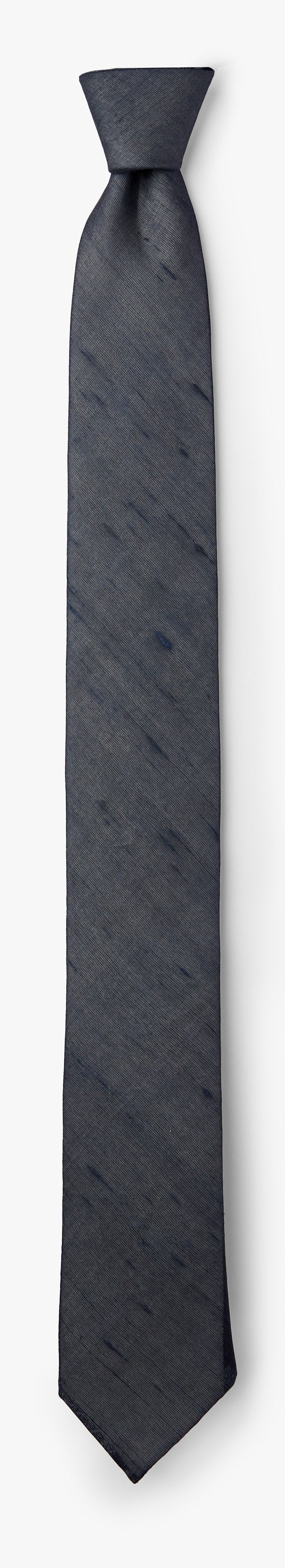 SOLID DISTRESSED NECKTIE
