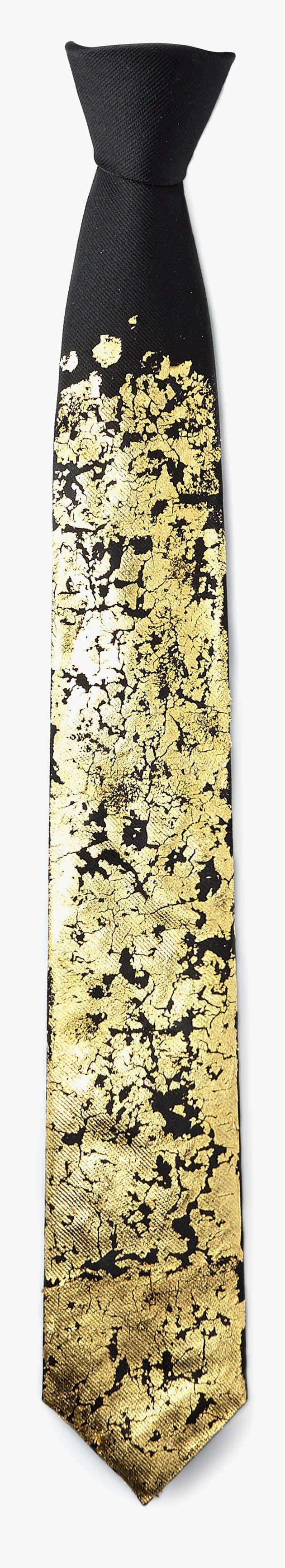 24KT GOLD LEAF NECKTIE
